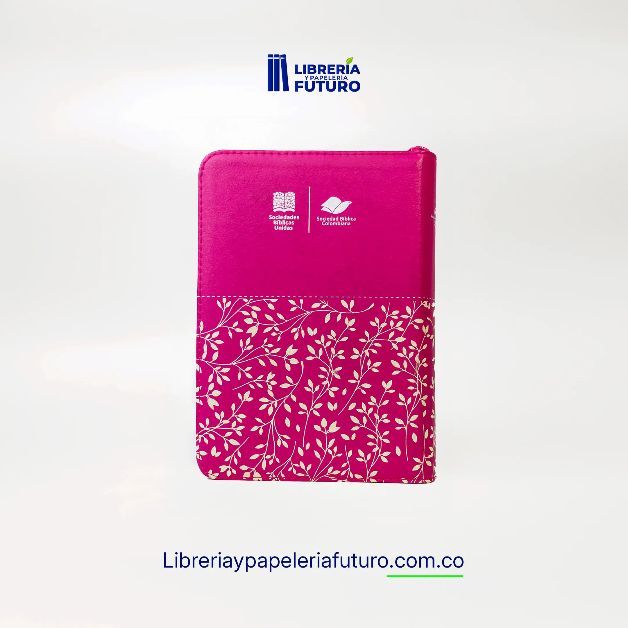 Biblia mediana SBC fucsia