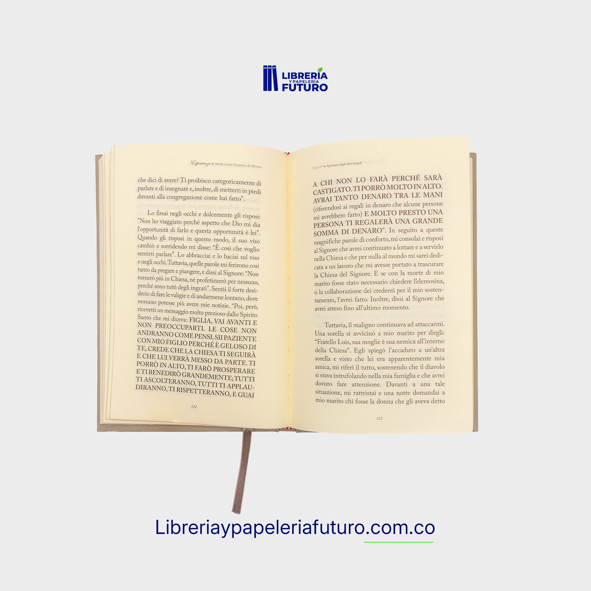 Libro Esperienze (edizione italiana)