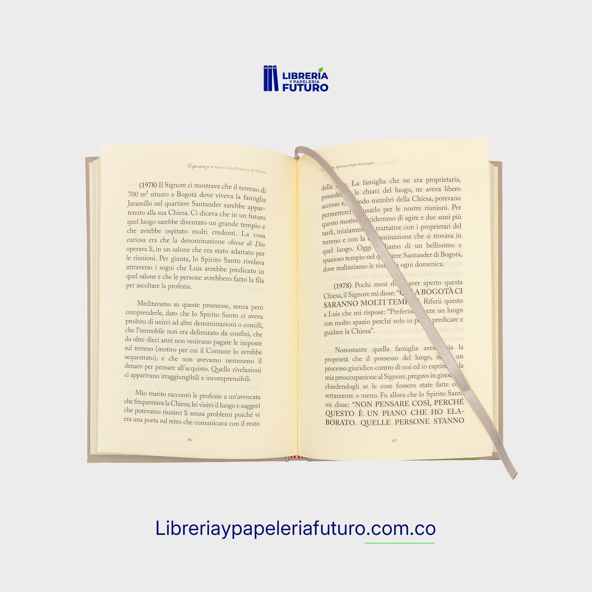 Libro Esperienze (edizione italiana)